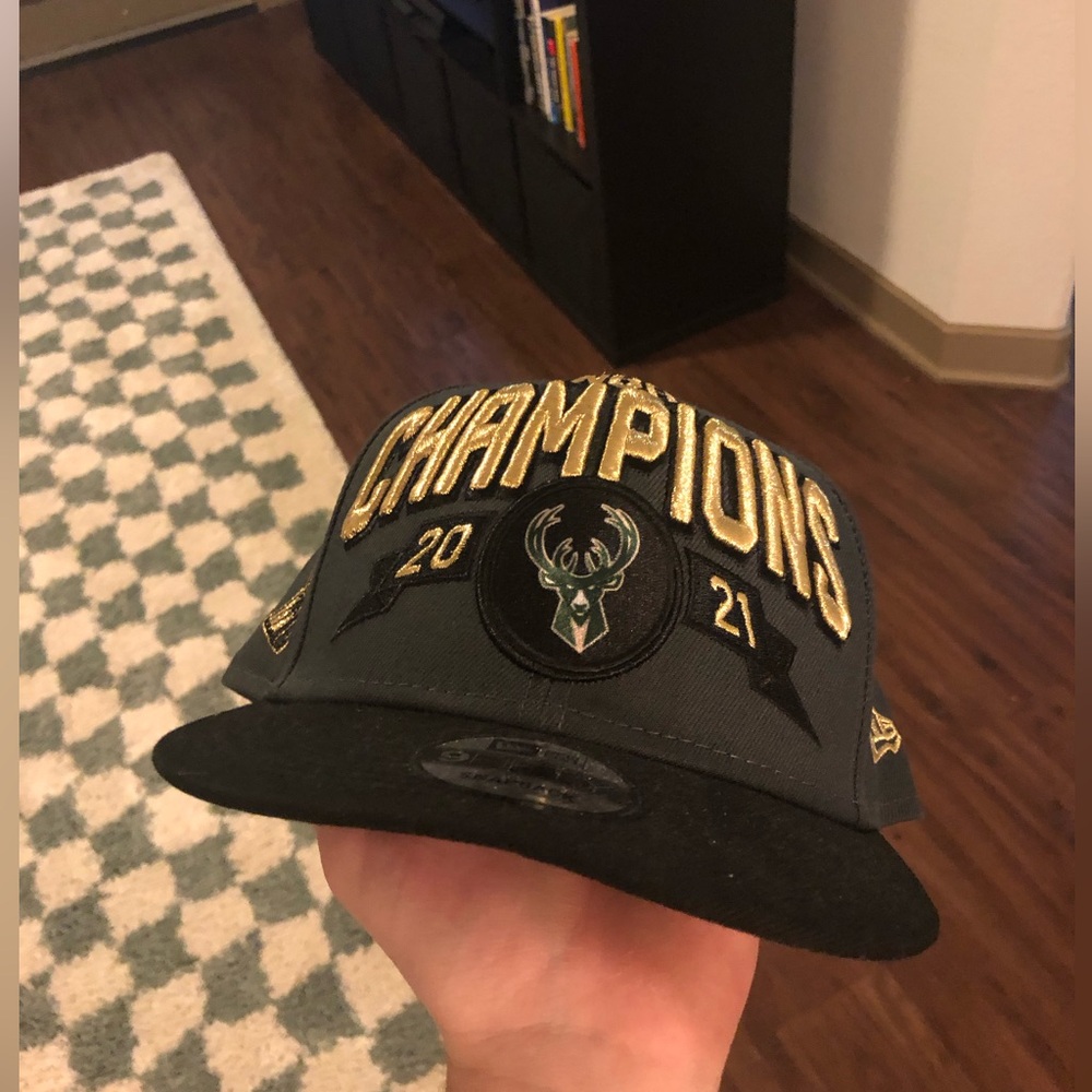 Milwaukee Bucks official championship hat